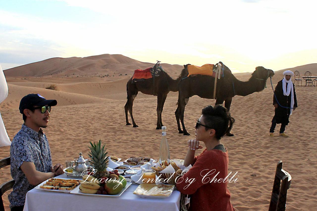 Luxury Tented Erg Chebbi Merzouga Exterior photo